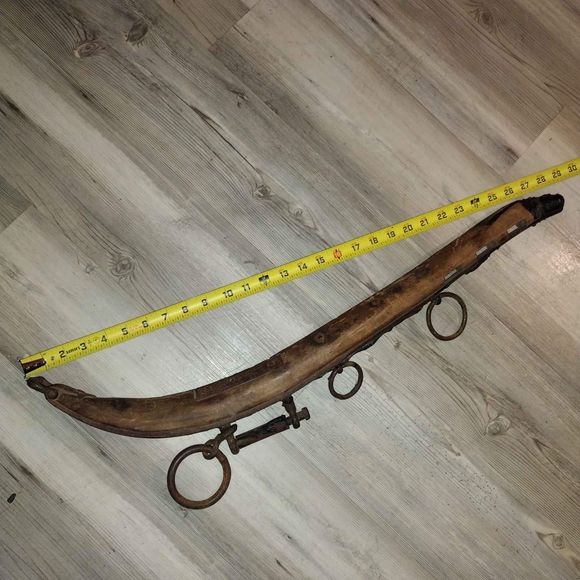 Antique Wooden Horse / Mule / Ox Yoke - Picture 7 of 7